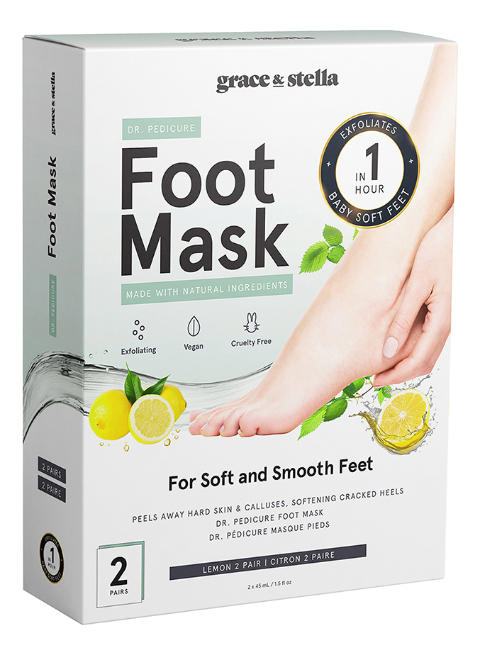 

Носочки для педикюра с ароматом лимона Dr. Pedicure Lemon: 2 пары, Носочки для педикюра с ароматом лимона Dr. Pedicure Lemon