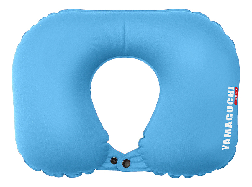 Надувная подушка для путешествий Discovery: Голубая от Randewoo