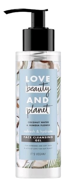 

Гель для умывания c кокосовой водой и цветами мимозы Refresh & Hydrate Face Cleansing Gel 115мл
