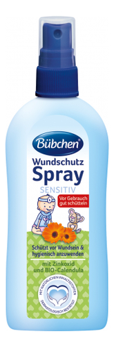 

Спрей под подгузник с маслом карите и с экстрактом календулы Wundschutz Spray 100мл