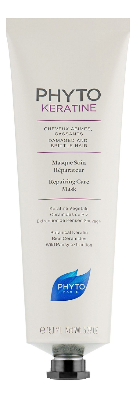 Восстанавливающая маска-уход для волос Phytokeratine Masque Soin Reparateur 150мл