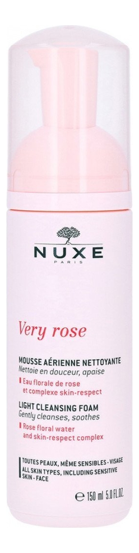 

Очищающая пенка для лица Very Rose Mousse Aerienne Nettoyante 150мл