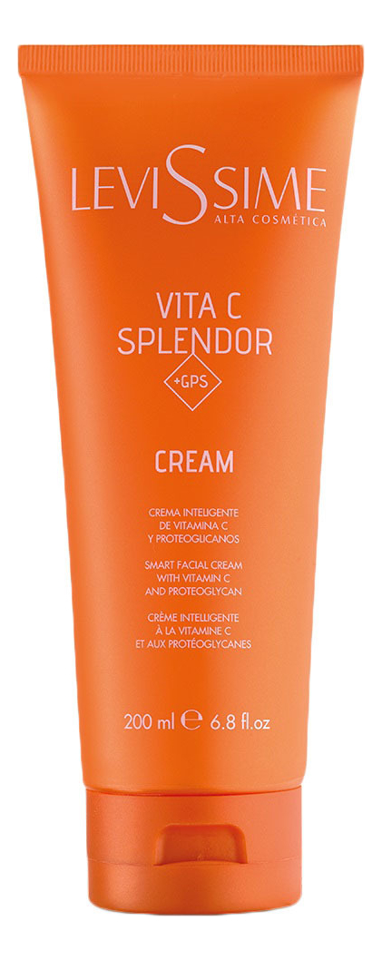 Интеллектуальный крем с витамином С и протеогликанами Vita C Splendor + GPS Cream: Крем 200мл macoy luxury body home твердое масло баттер для тела с витамином е neroli 150