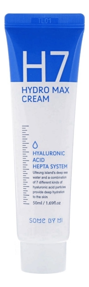 Крем для лица с гиалуроновой кислотой H7 Hydro Max Cream 50мл крем для лица с гиалуроновой кислотой some by mi h7 hydro max cream 50 мл