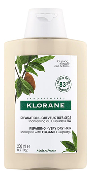 Шампунь для волос с органическим маслом купуасу Nutrition-Reparation Cupuacu Shampoing