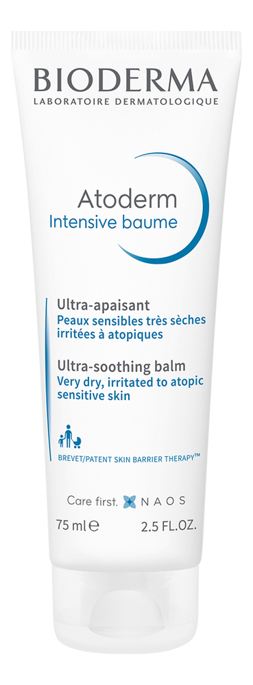 Бальзам для лица и тела Atoderm Intensive Baume Ultra-Soothing Balm: Бальзам 75мл бальзам для лица и тела atoderm intensive baume ultra soothing balm бальзам 200мл