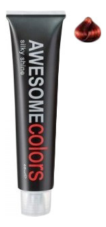 

Краска для волос Awesome Colors Silky Shine 60мл: 77/46-AC Интенсивный средне-русый крacно-фиолетовый, Краска для волос Awesome Colors Silky Shine 60мл