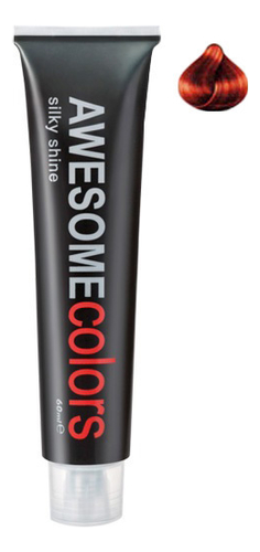 

Краска для волос Awesome Colors Silky Shine 60мл: 55/44-AC Светло-коричневый интенсивно-крacный, Краска для волос Awesome Colors Silky Shine 60мл