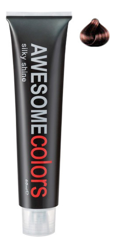

Краска для волос Awesome Colors Silky Shine 60мл: 44/65-AC Средне-коричневый фиолетовый-крacный, Краска для волос Awesome Colors Silky Shine 60мл