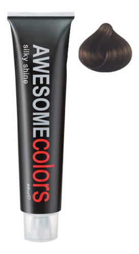 

Краска для волос Awesome Colors Silky Shine 60мл: 3/0-АС Темно-коричневый натуральный, Краска для волос Awesome Colors Silky Shine 60мл
