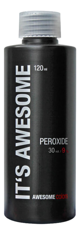 

Кремообразный окислитель Awesome Colors Peroxide 9%: Окислитель 120мл, Кремообразный окислитель Awesome Colors Peroxide 9%