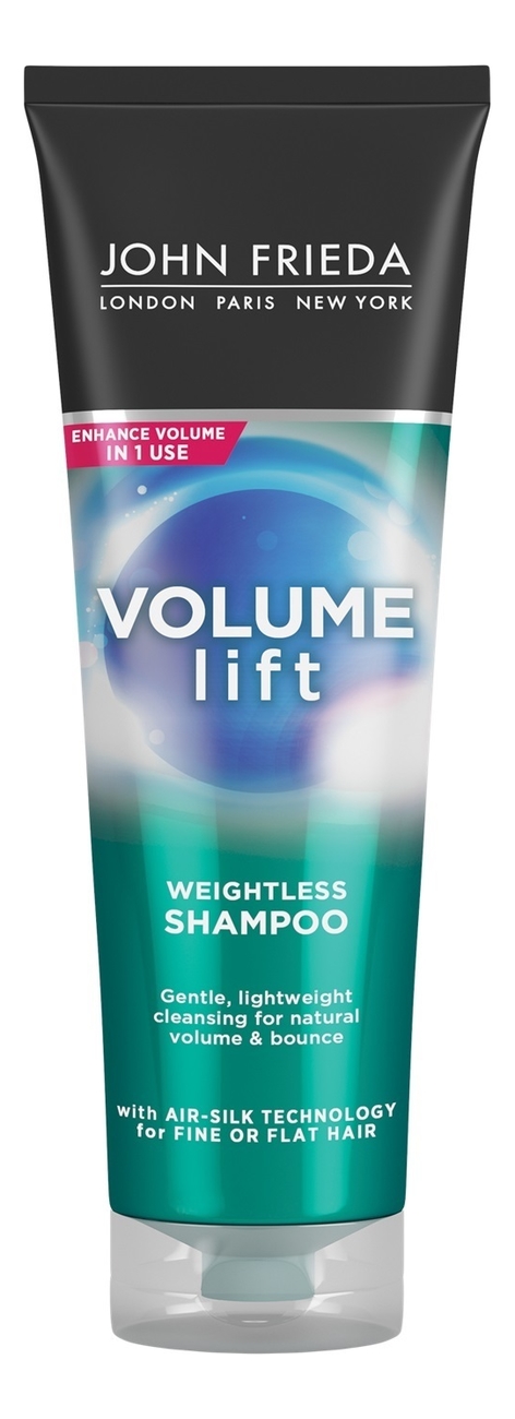 Легкий шампунь для создания естественного объема волос Volume Lift Weightless Shampoo 250мл