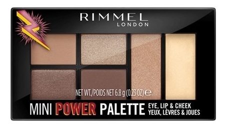 Универсальная палетка для макияжа Mini Power Palette Eye Lip 6,8г: 001 Fearless