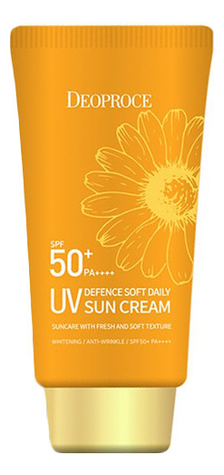 Солнцезащитный крем для лица UV Defence Soft Daily Sun Cream SPF50+ PA++++ 70г солнцезащитный крем для лица uv defence soft daily sun cream spf50 pa 70г