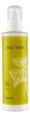 Лосьон для лица с растительными экстрактами Real Fresh Vegan Relief Lotion 210мл