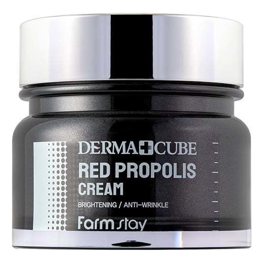 

Питательный крем для лица с прополисом и экстрактом гибискуса Derma Cube Red Propolis Cream 80мл
