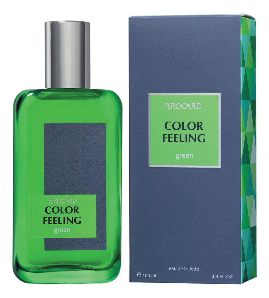 

Color Feeling Green: туалетная вода 100мл, Color Feeling Green