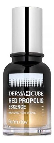 Питательная эссенция для лица с прополисом и экстрактом гибискуса Derma Cube Red Propolis Essence 70мл