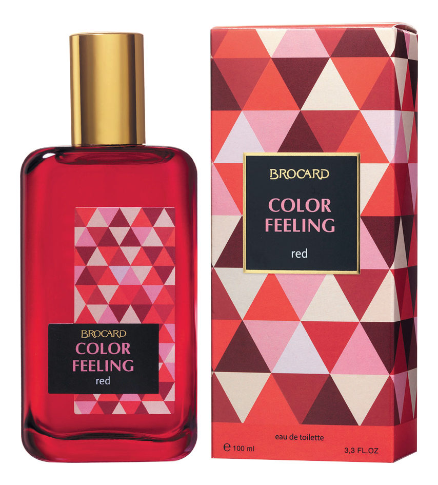 Color Feeling Red: туалетная вода 100мл brocard color feeling red туалетная вода 100мл