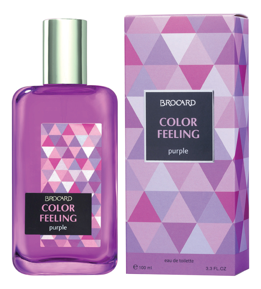 

Color Feeling Purple: туалетная вода 100мл, Color Feeling Purple