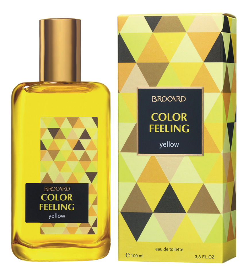 

Color Feeling Yellow: туалетная вода 100мл, Color Feeling Yellow