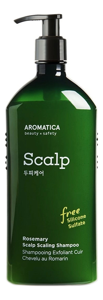 Шампунь для укрепления волос с экстрактом розмарина Rosemary Scalp Scaling Shampoo: Шампунь 900мл