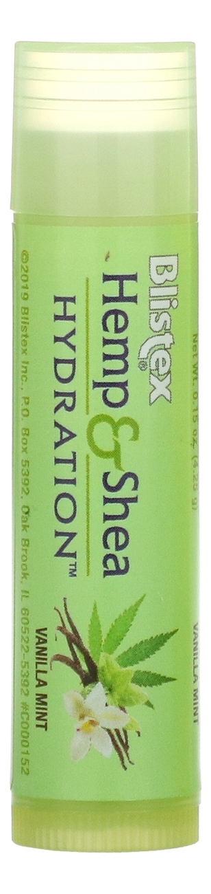 

Бальзам для губ Hemp & Shea Vanilla Mint 4,25г (ваниль, мята)