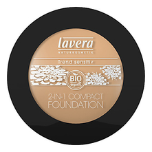 Lavera Тональная основа для макияжа 2-In-1 Compact Foundation 10г