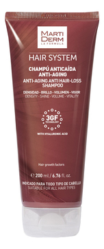Шампунь против выпадения волос Hair System 3GF Champu Anticaida Anti-Aging 200мл