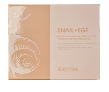 Secret Skin Набор для лица Snail + EGF (пенка для умывания Perfect Foam Cleanser 100мл + крем Perfect Face Cream 50г + крем д/кожи вокруг глаз Perfect Eye Cream 30г)
