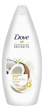 Dove Восстанавливающий крем-гель для душа с кокосовым маслом Nourishing Secrets