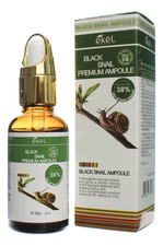 Ekel Ампульная сыворотка с муцином черной улитки Premium Ampoule Black Snail 30г