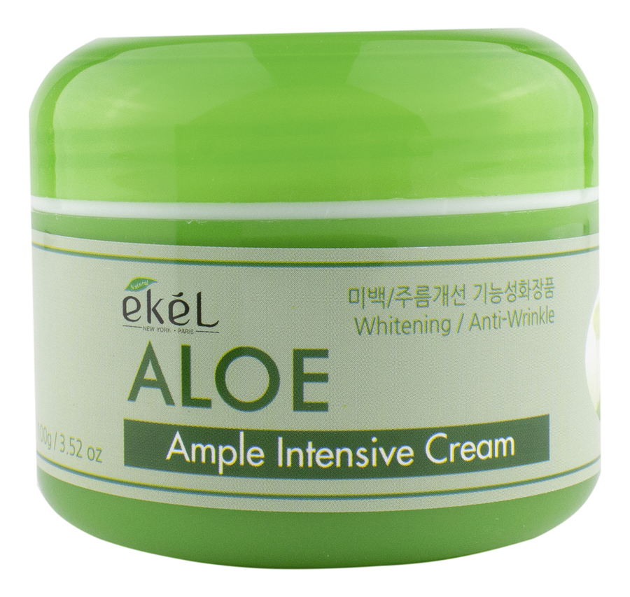 крем для лица с экстрактом алоэ вера ample intensive cream aloe 100г Крем для лица с экстрактом алоэ вера Ample Intensive Cream Aloe 100г