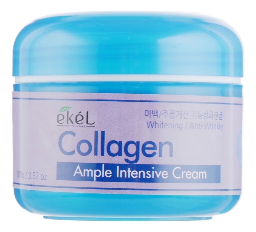 Крем для лица с коллагеном Ample Intensive Cream Collagen 110г ekel ample intensive cream snake крем для лица с пептидом змеиного яда 100 г