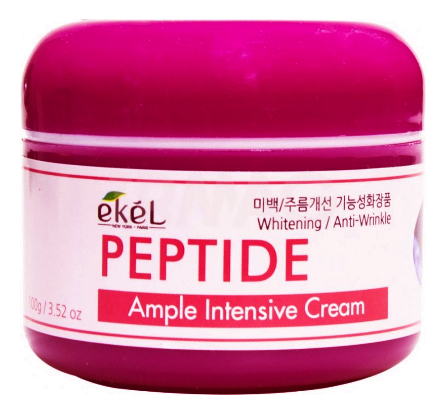 Крем для лица с пептидами Ample Intensive Cream Peptide 100г ekel ample intensive cream snake крем для лица с пептидом змеиного яда 100 г