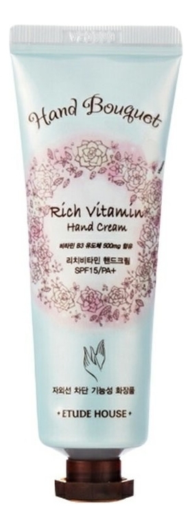

Крем для рук витаминный Hand Bouquet Rich Vitamin Hand Cream 50мл