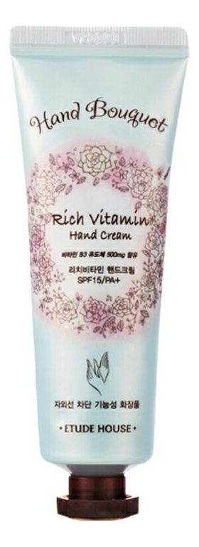 Крем для рук витаминный Hand Bouquet Rich Vitamin Hand Cream 50мл