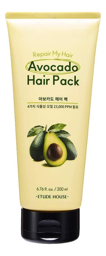 Маска для волос с маслом авокадо Repair My Hair Avocado Hair Pack 200мл 893₽