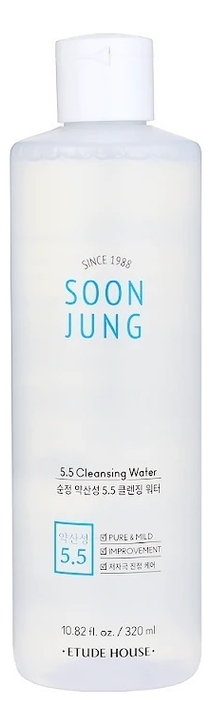 

Очищающая вода для лица с мягкой кислотностью Soon Jung 5.5 Cleansing Water 320мл