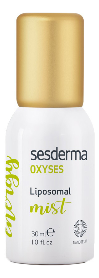 

Энергизирующий спрей-мист на основе липосомированного кислорода Oxyses Liposomal Mist 30мл