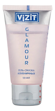 Интимный гель-смазка Glamour (клубника)