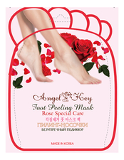 Angel Key Пилинг-носочки Foot Peeling Mask Rose Special Care 40г