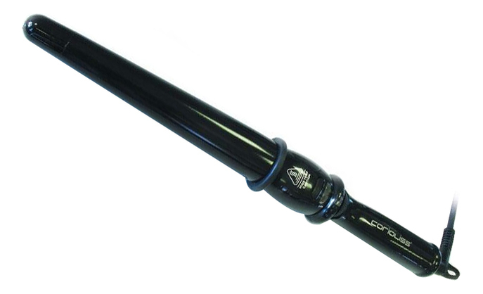 

Плойка для волос конусная Glamour Wand Gloss Black 20-30мм
