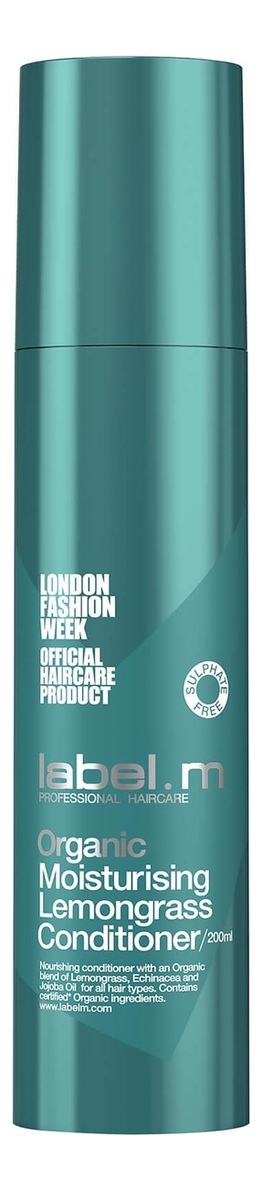 Кондиционер для волос Organic Moisturising Lemongrass Conditioner 200мл
