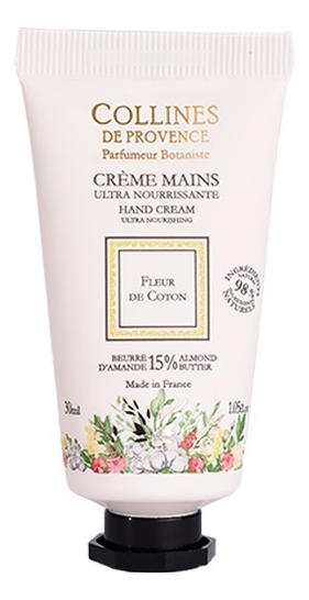 

Крем для рук Creme Mains Fleur De Coton 30мл