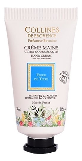 

Крем для рук Creme Mains Fleur De Tiare 30мл