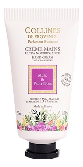 

Крем для рук Creme Mains Musc & Fruit Noir 30мл