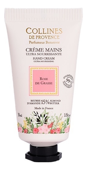 Крем для рук Creme Mains Rose De Grasse 30мл