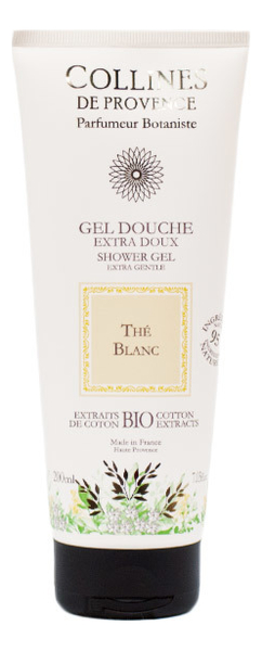 Купить Гель для душа Gel Douche The Blanc 200мл, Collines de Provence