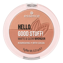 essence Бронзер для лица Hello, Good Stuff! Matte & Glow Bronzer